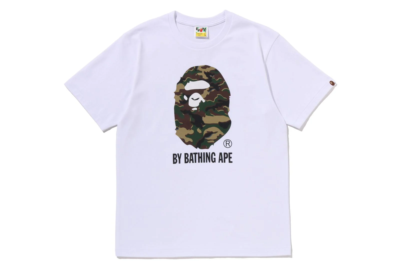 GLITCH WOODLAND CAMO BY BATHING APE TEE - Image 7
