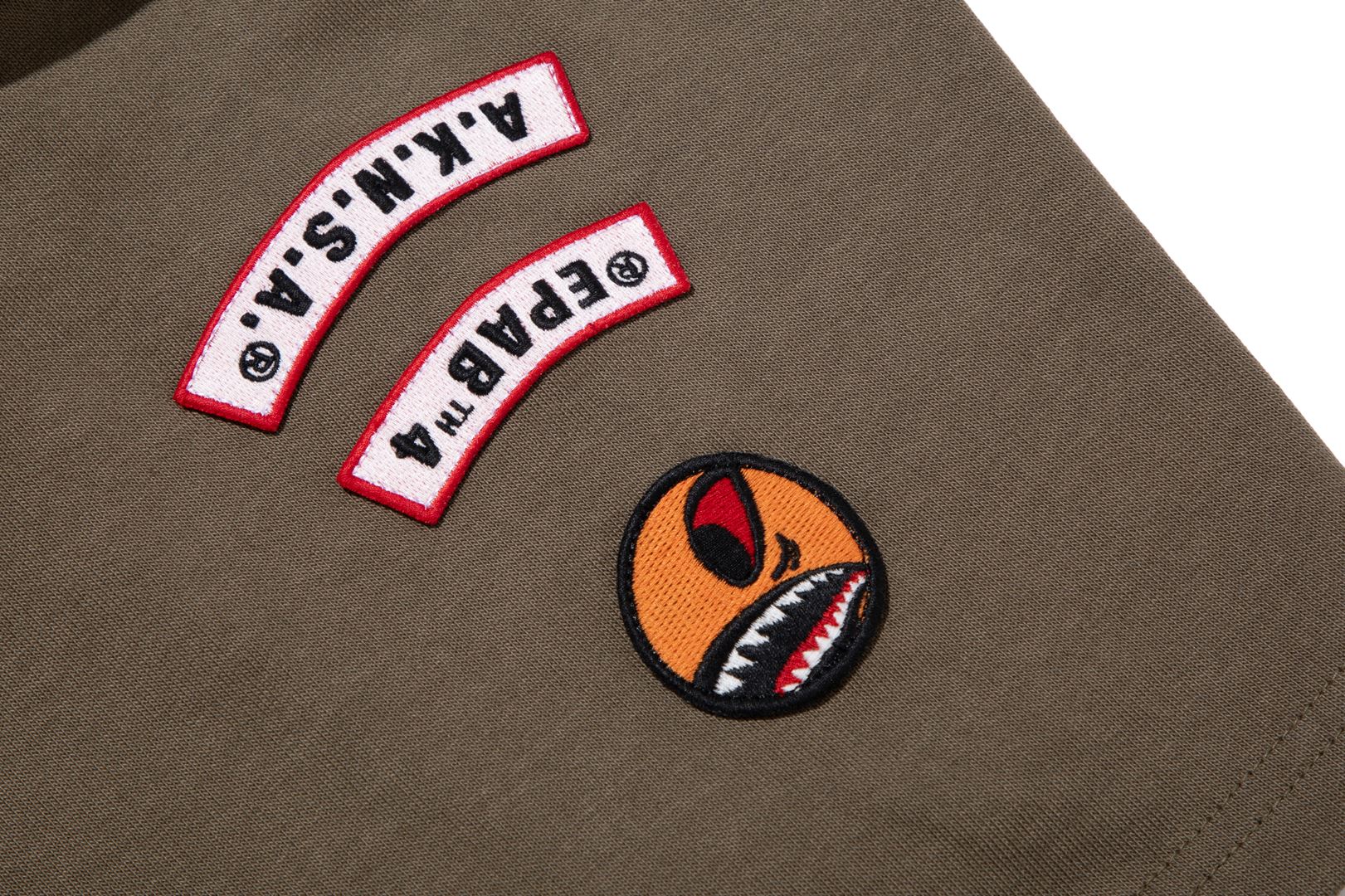 BAPE X KAZUKI KURAISHI MUTI PATCH MILITARY TEE - Image 12