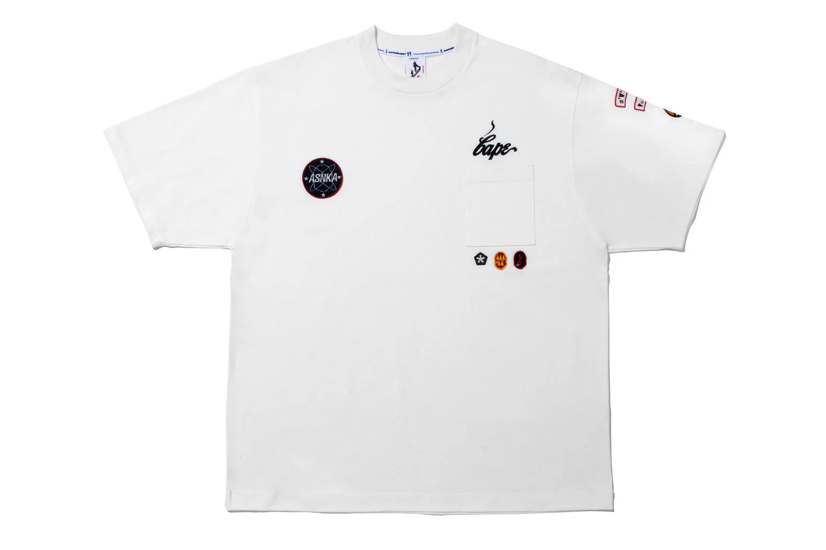 BAPE X KAZUKI KURAISHI MUTI PATCH MILITARY TEE - Image 5