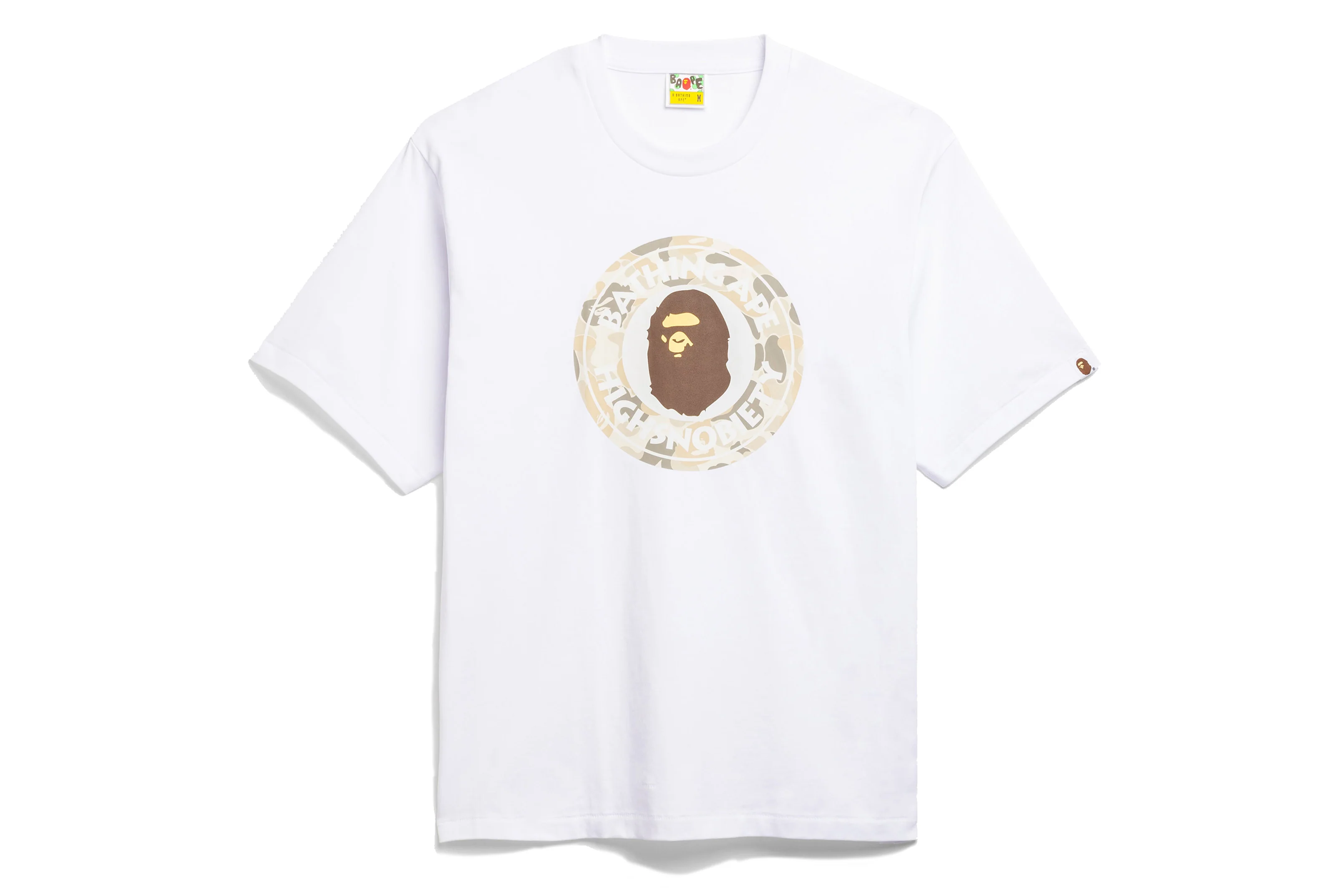BAPE X HIGHSNOBIETY CAMO BUSY WORKS RELAXED FIT TEE