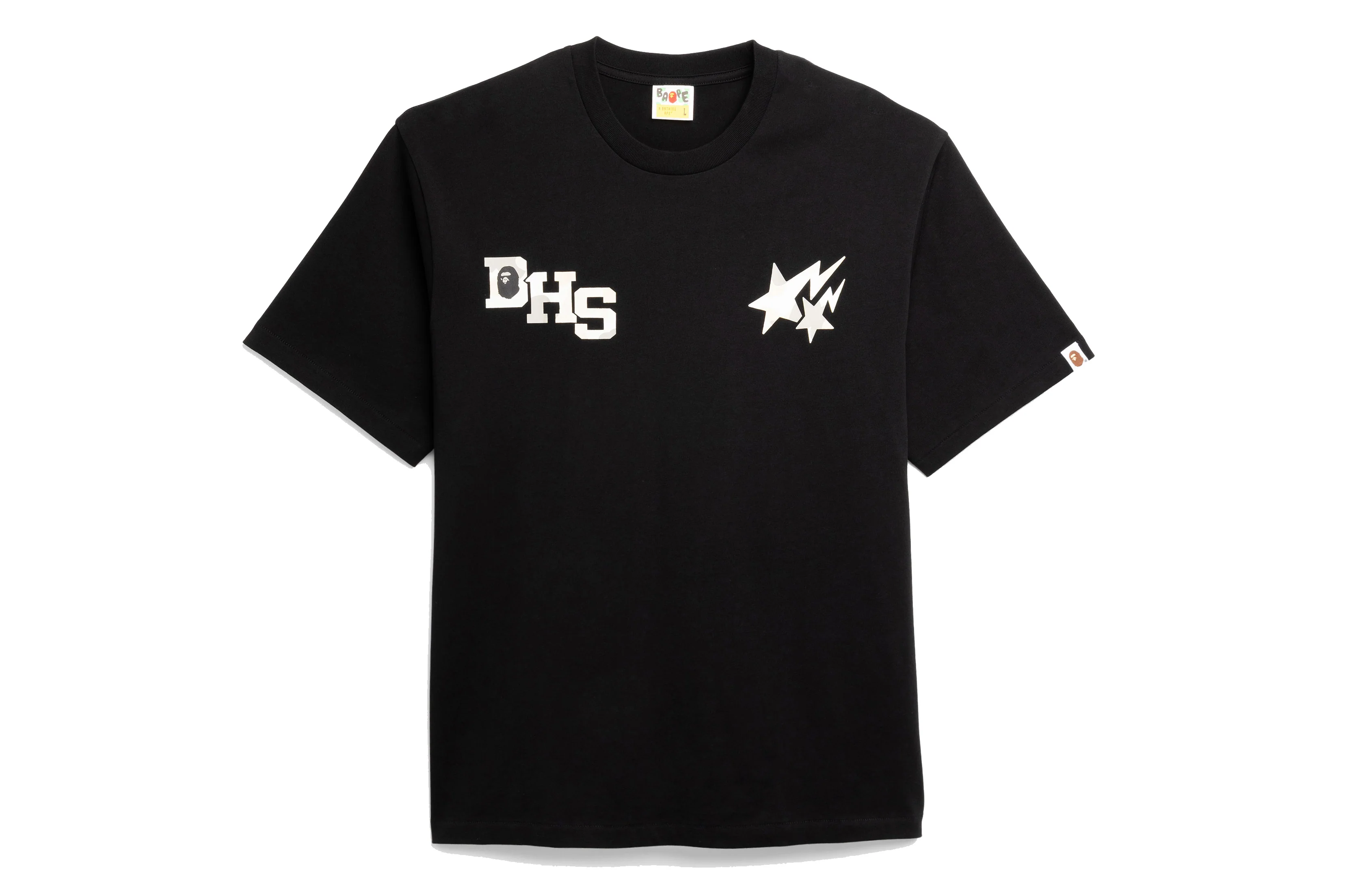 BAPE X HIGHSNOBIETY MULTI LOGO RELAXED FIT TEE