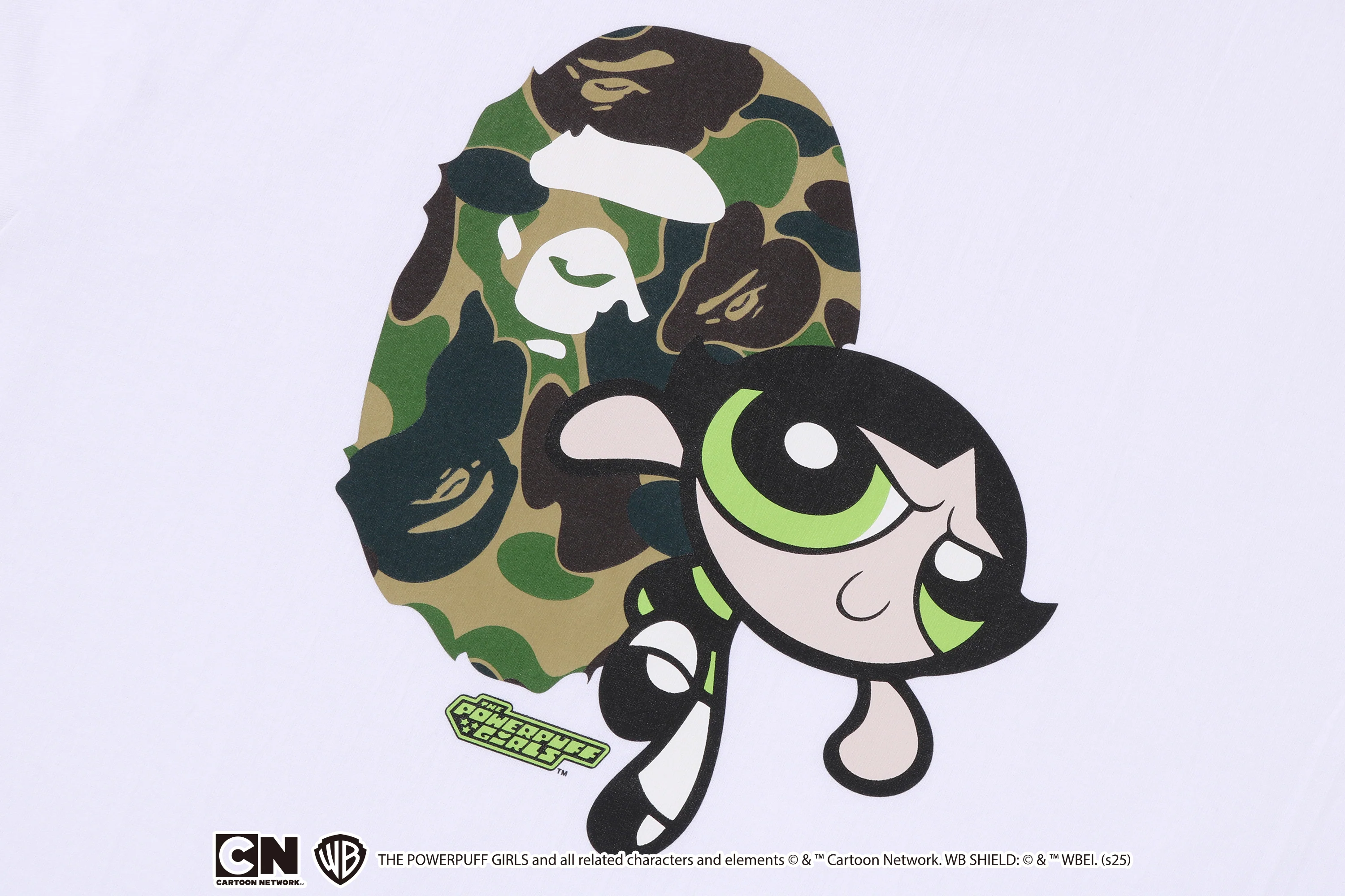 BAPE X THE POWERPUFF GIRLS BUTTERCUP TEE - Image 2