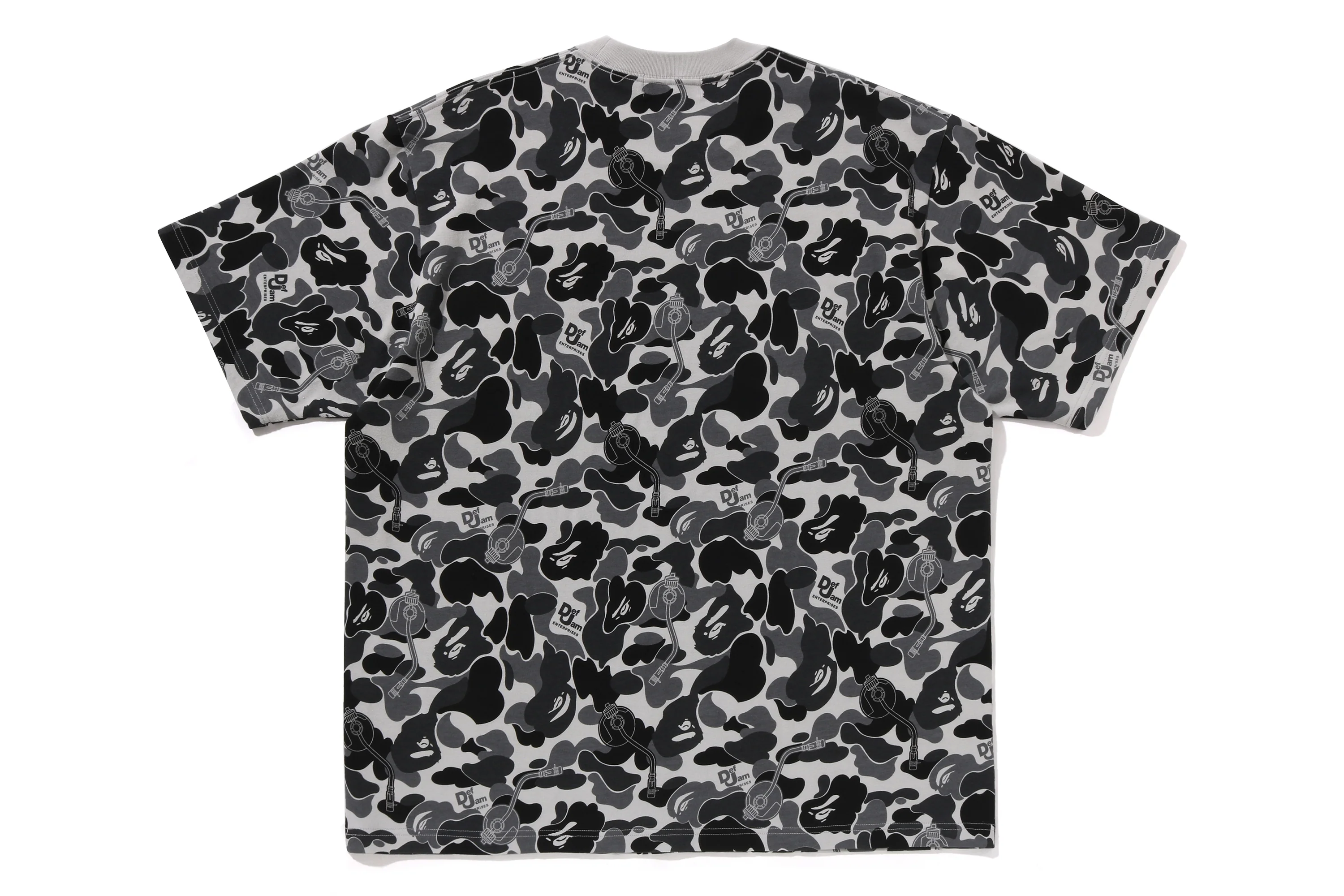 BAPE X DEF JAM CAMO RELAXED FIT TEE - Image 5