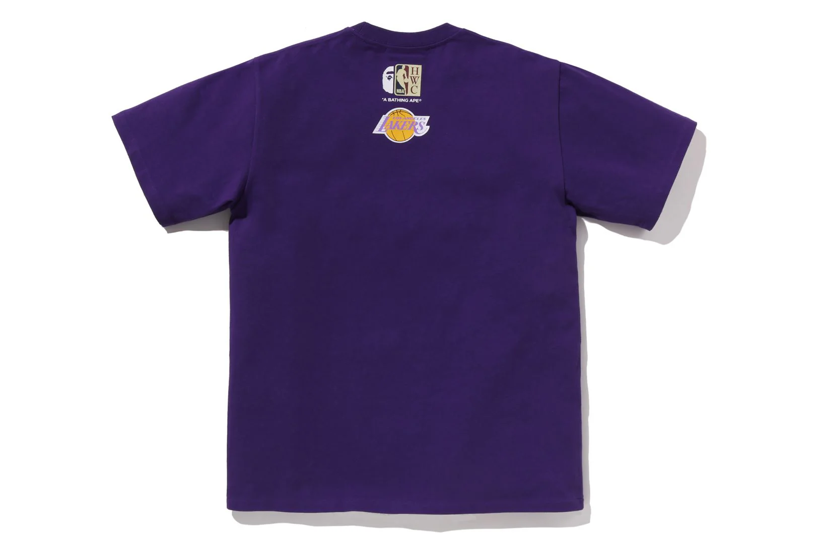 BAPE X M&N NBA - LOS ANGELES LAKERS TEE - Image 2