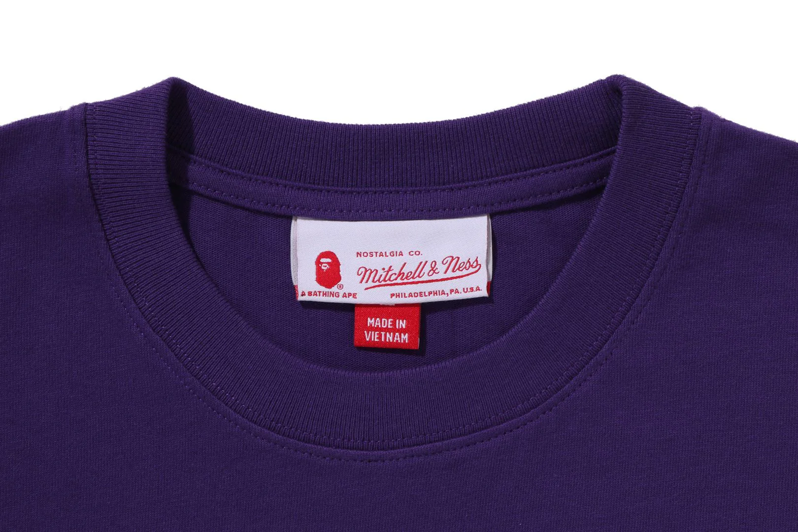 BAPE X M&N NBA - LOS ANGELES LAKERS TEE - Image 6