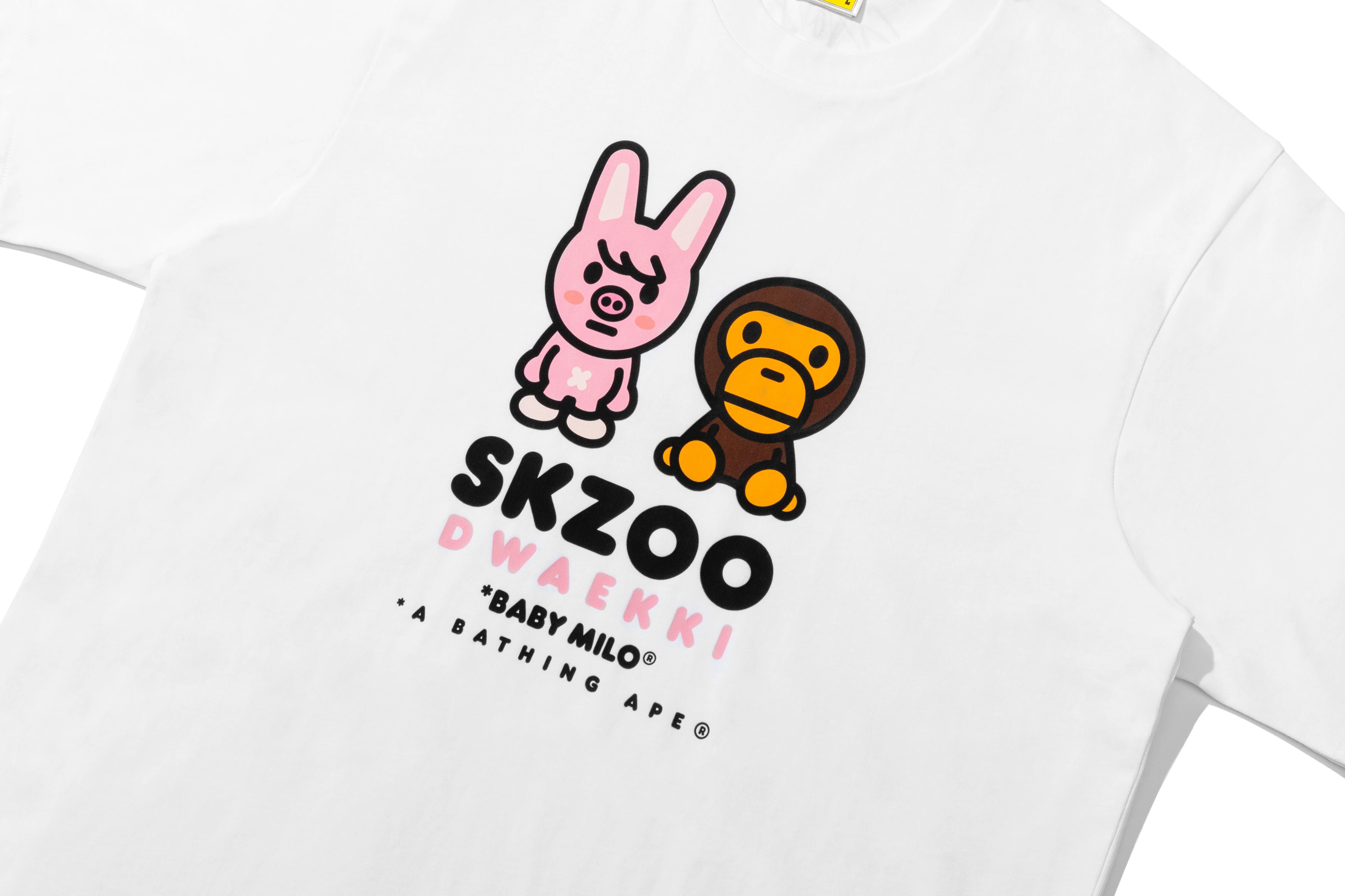 BAPE X STRAY KIDS DWAEKKI BABY MILO TEE - Image 2