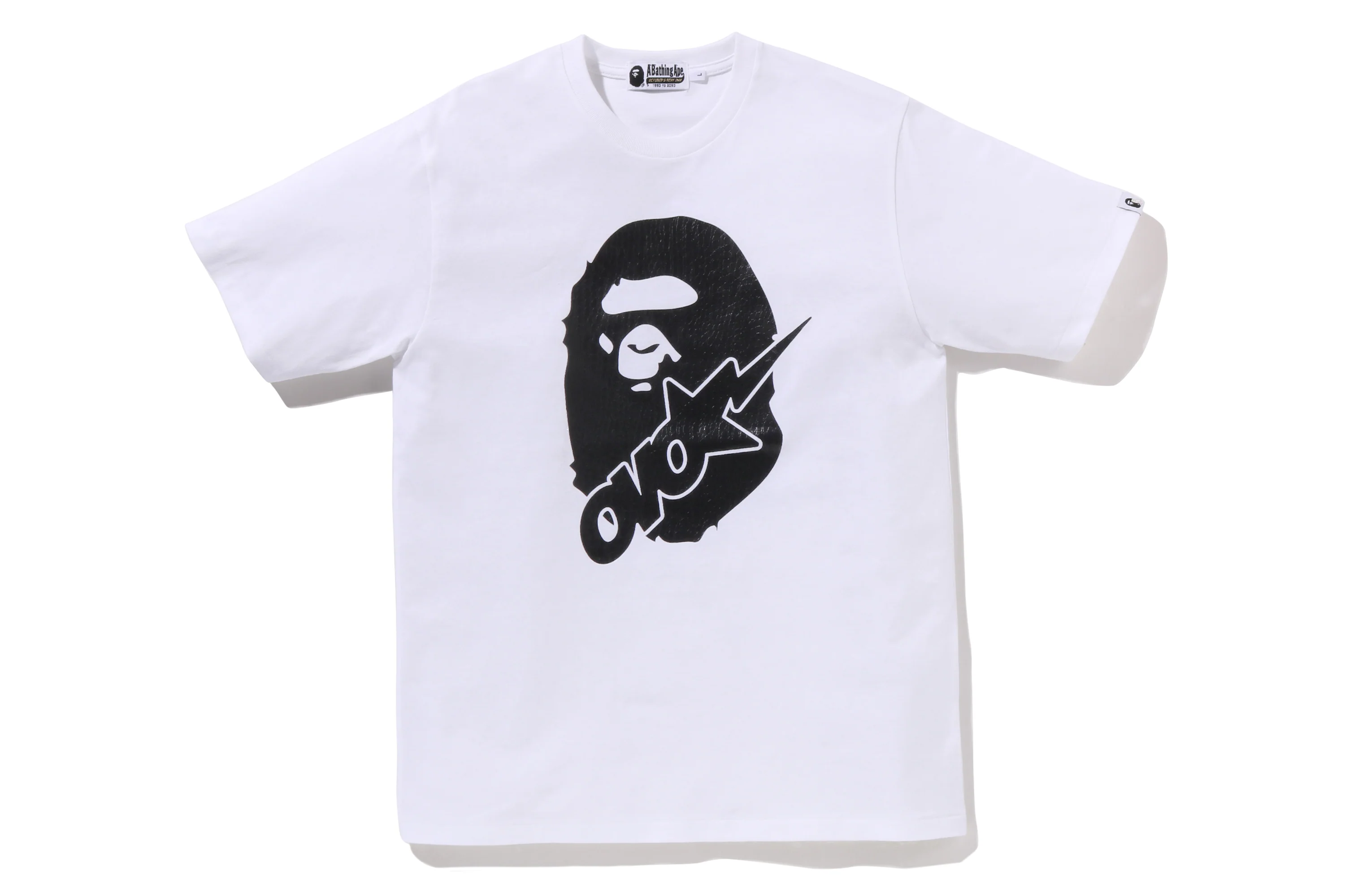 BAPE X OVO OVO STA CROCODILE PRINT TEE