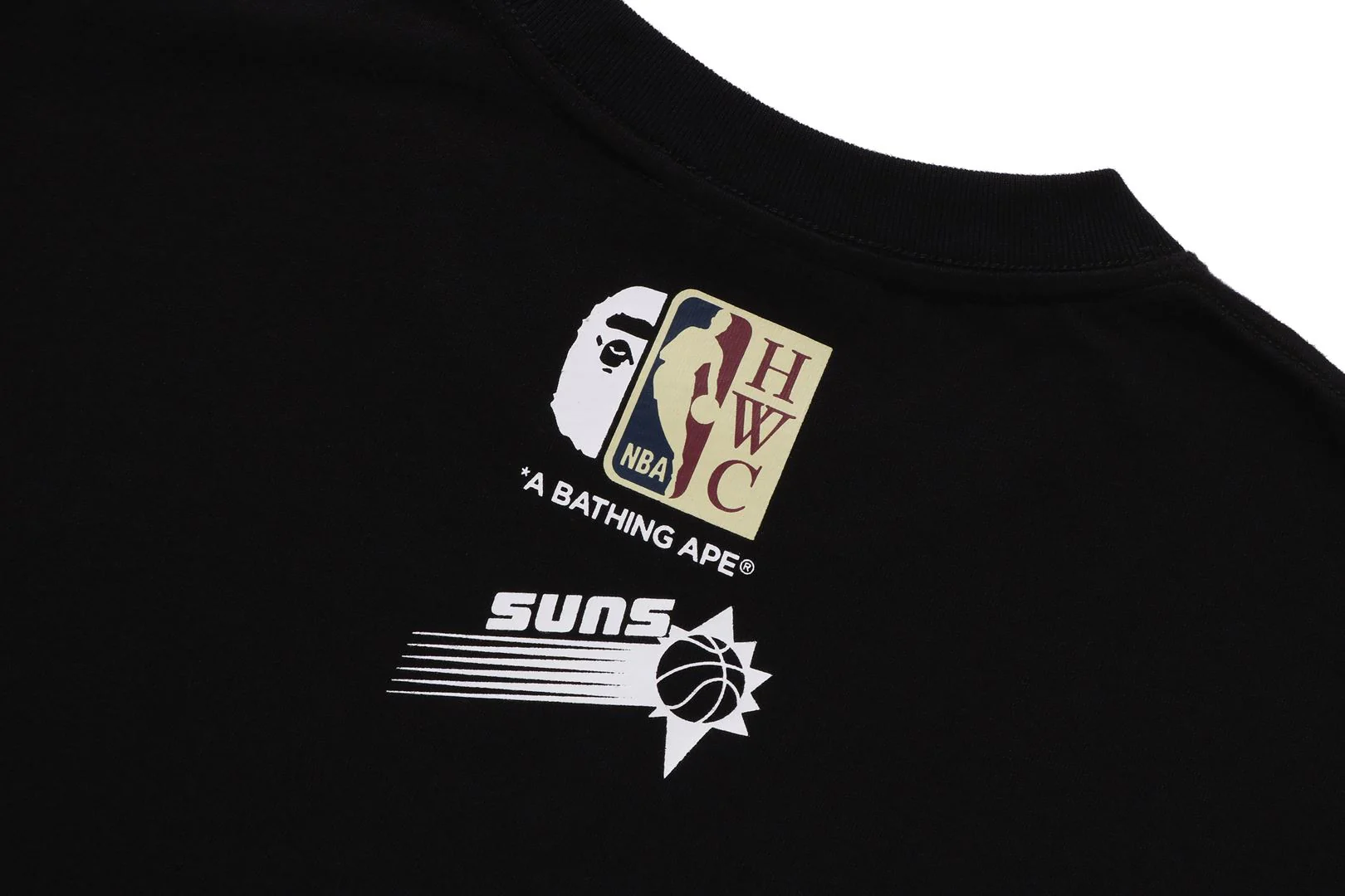BAPE X M&N NBA - PHOENIX SUNS TEE - Image 4