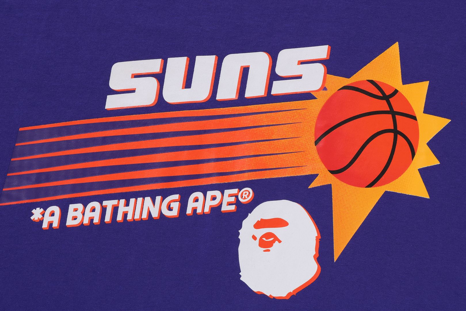 BAPE X M&N NBA - PHOENIX SUNS TEE - Image 9