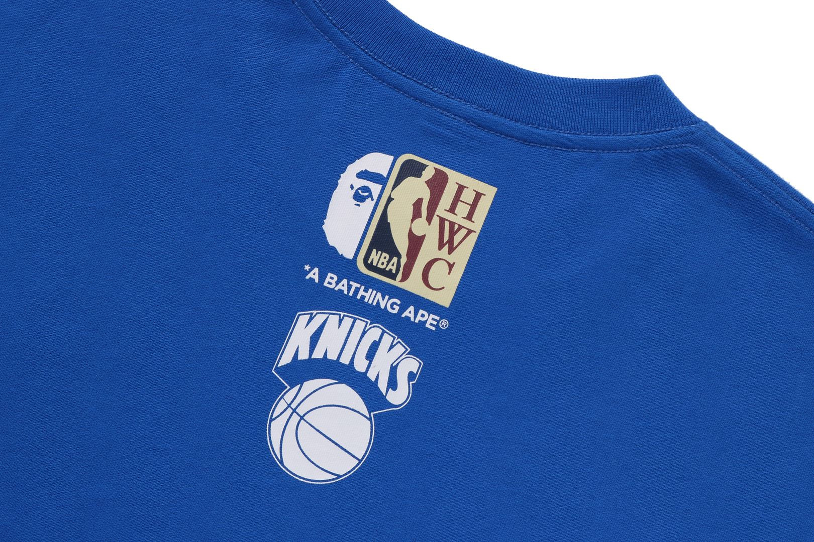BAPE X M&N NBA - NEW YORK KNICKS TEE - Image 4