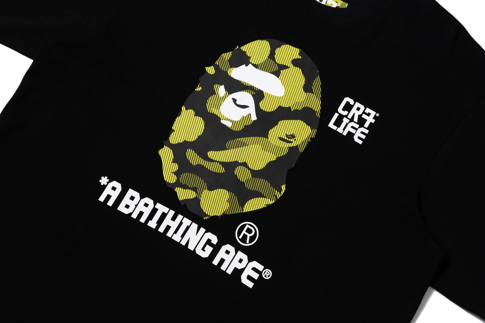 BAPE X CR7 LIFE CAMO A BATHING APE RELAXED FIT TEE - Image 3