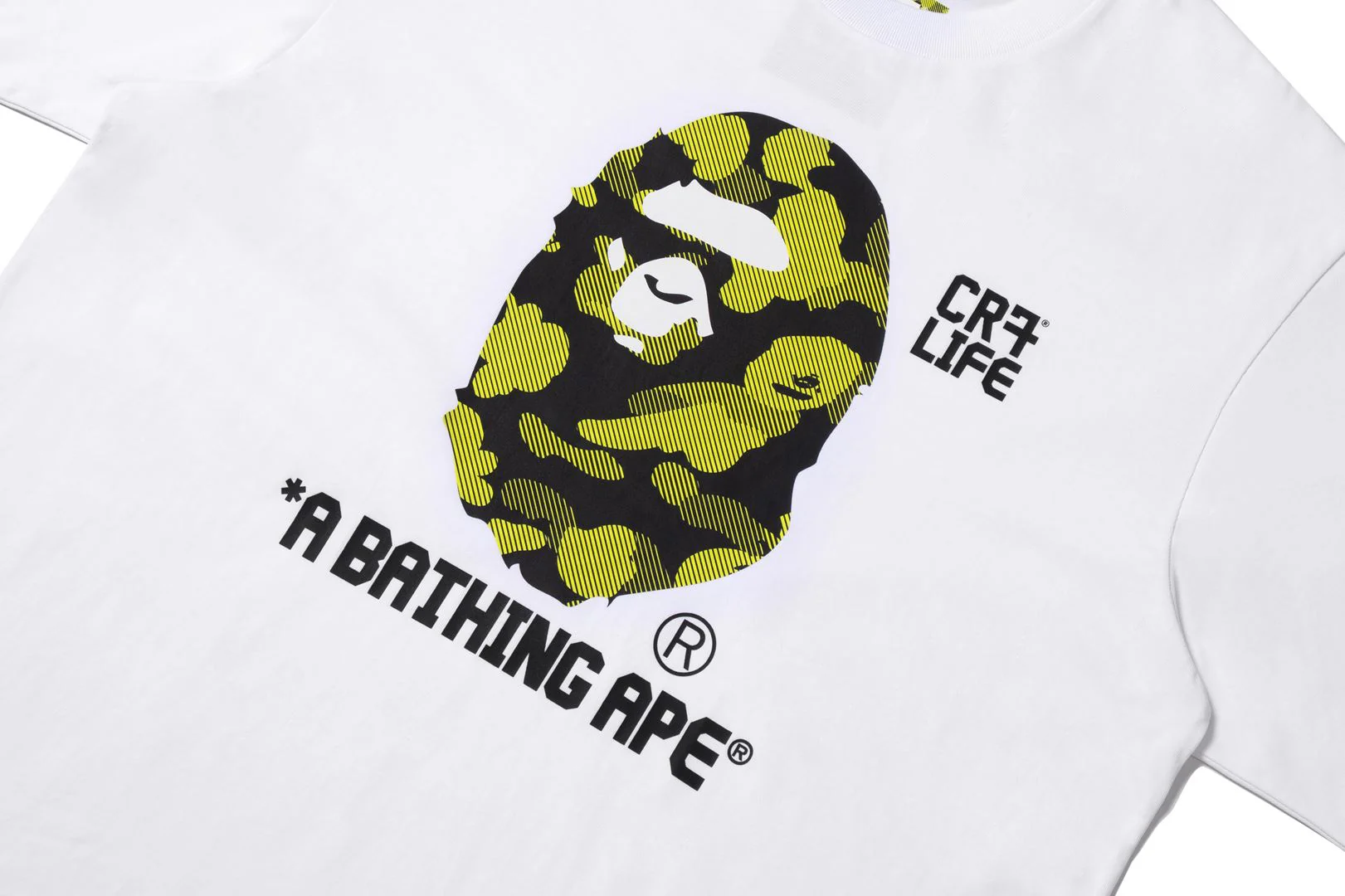 BAPE X CR7 LIFE CAMO A BATHING APE RELAXED FIT TEE - Image 6