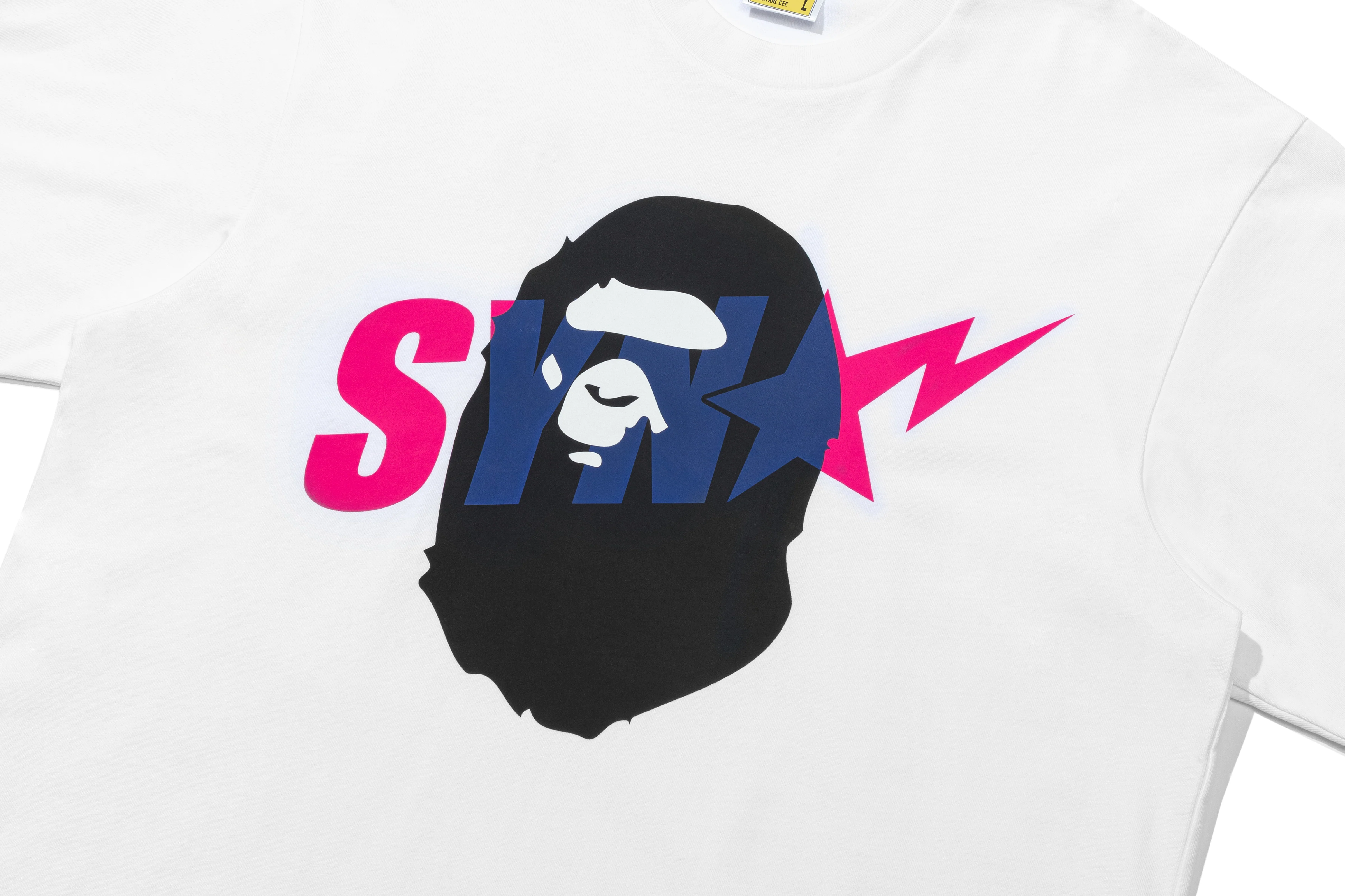 BAPE X SPOTIFY BY CENTRAL CEE APE HEAD RELAXED FIT TEE - Image 2