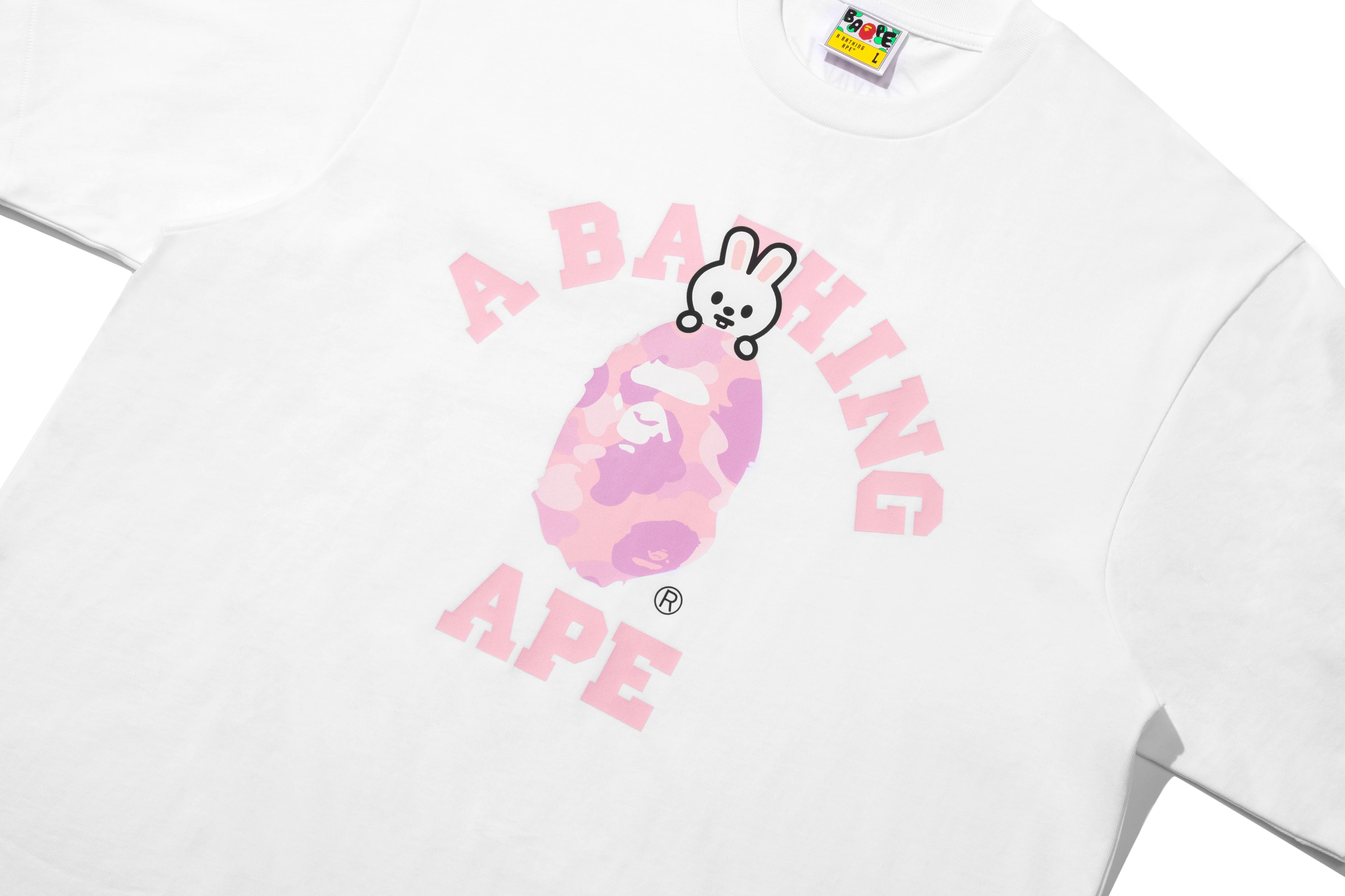 BAPE X STRAY KIDS LEEBIT COLLEGE TEE - Image 2