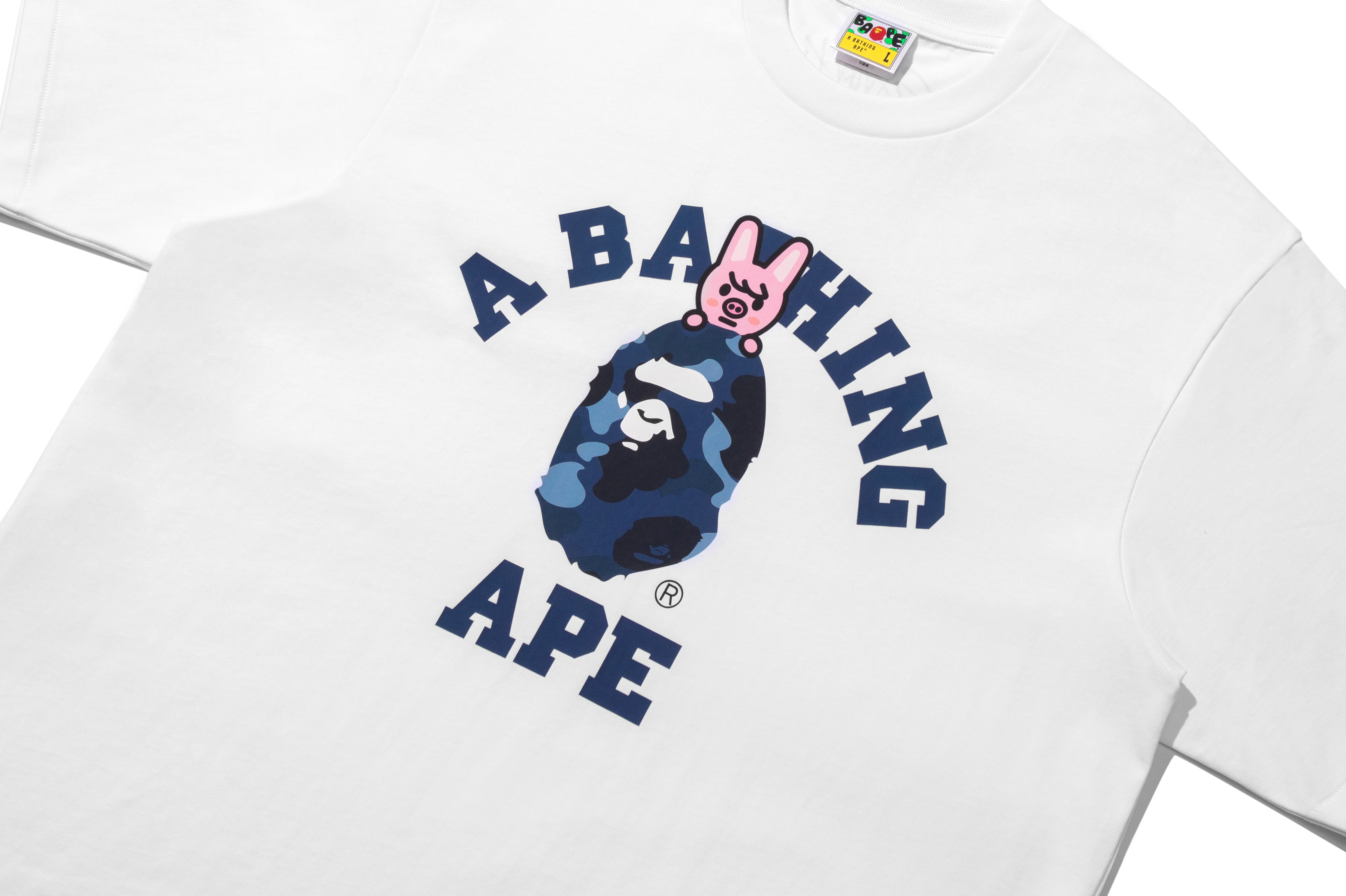 BAPE X STRAY KIDS DWAEKKI COLLEGE TEE - Image 2