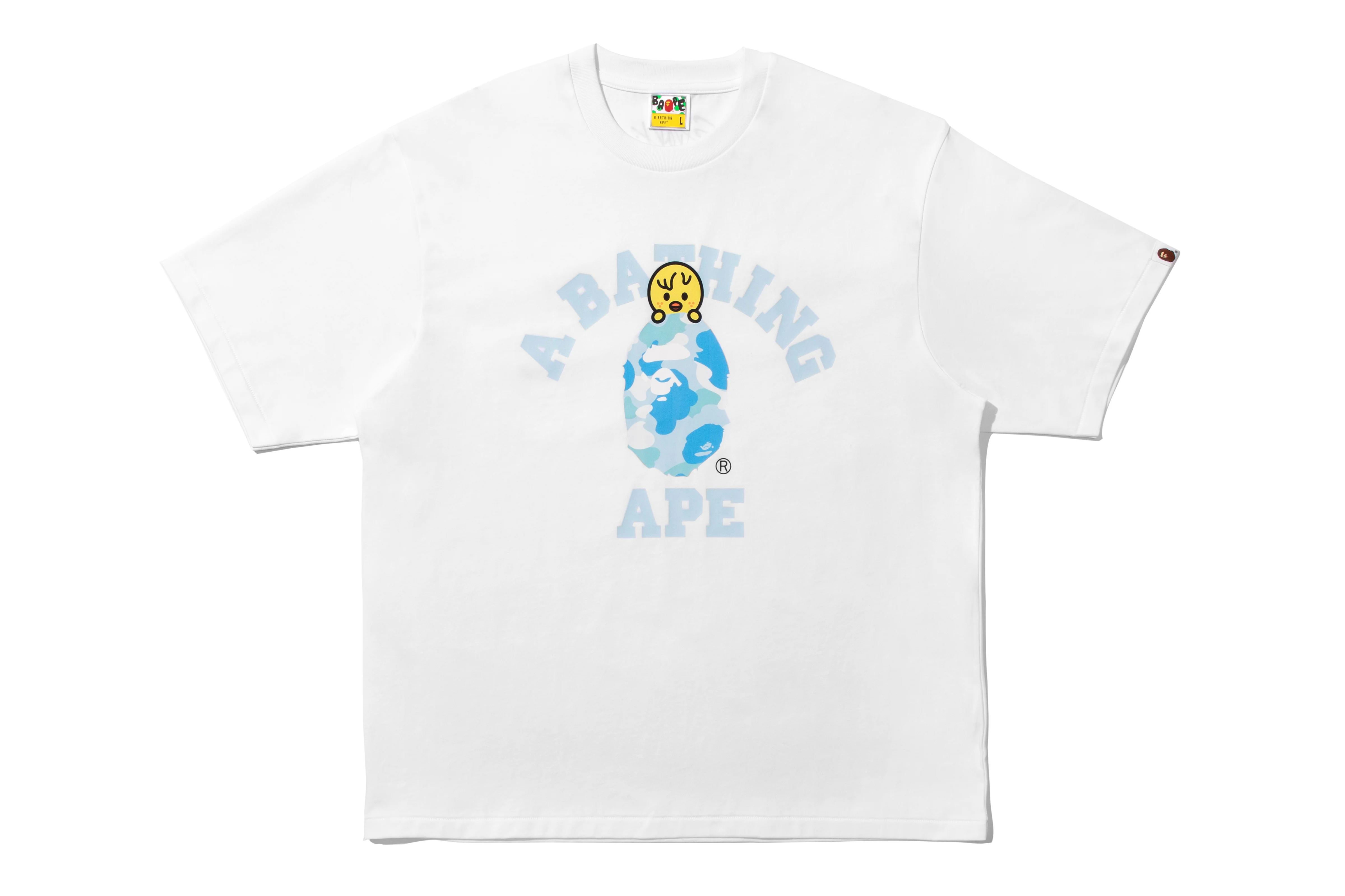 BAPE X STRAY KIDS BBOKARI COLLEGE TEE