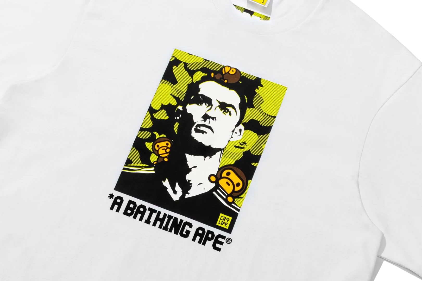 BAPE X CR7 LIFE BABY MILO RELAXED FIT TEE #1 - Image 5