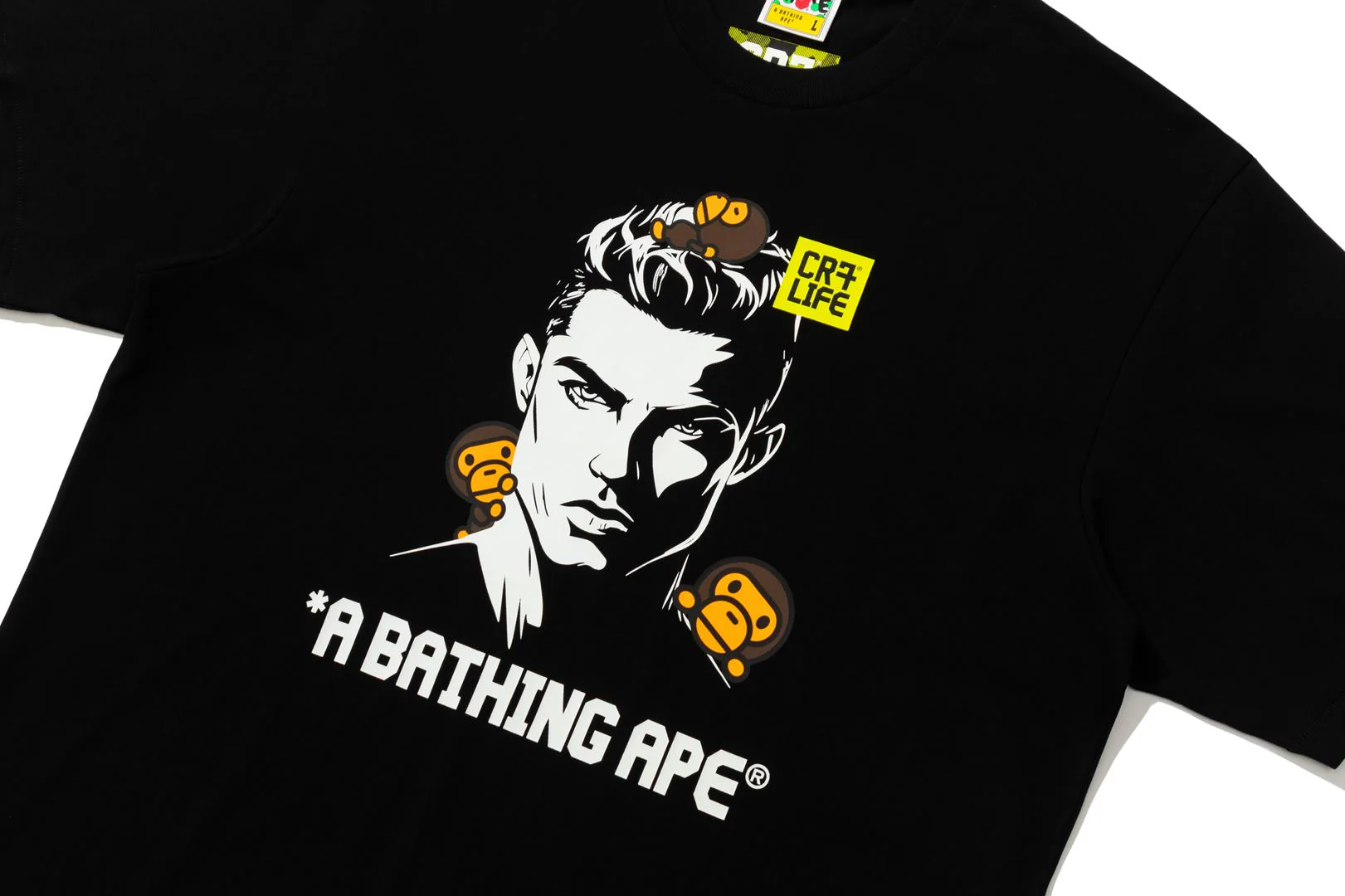 BAPE X CR7 LIFE BABY MILO RELAXED FIT TEE M #2 - Image 2