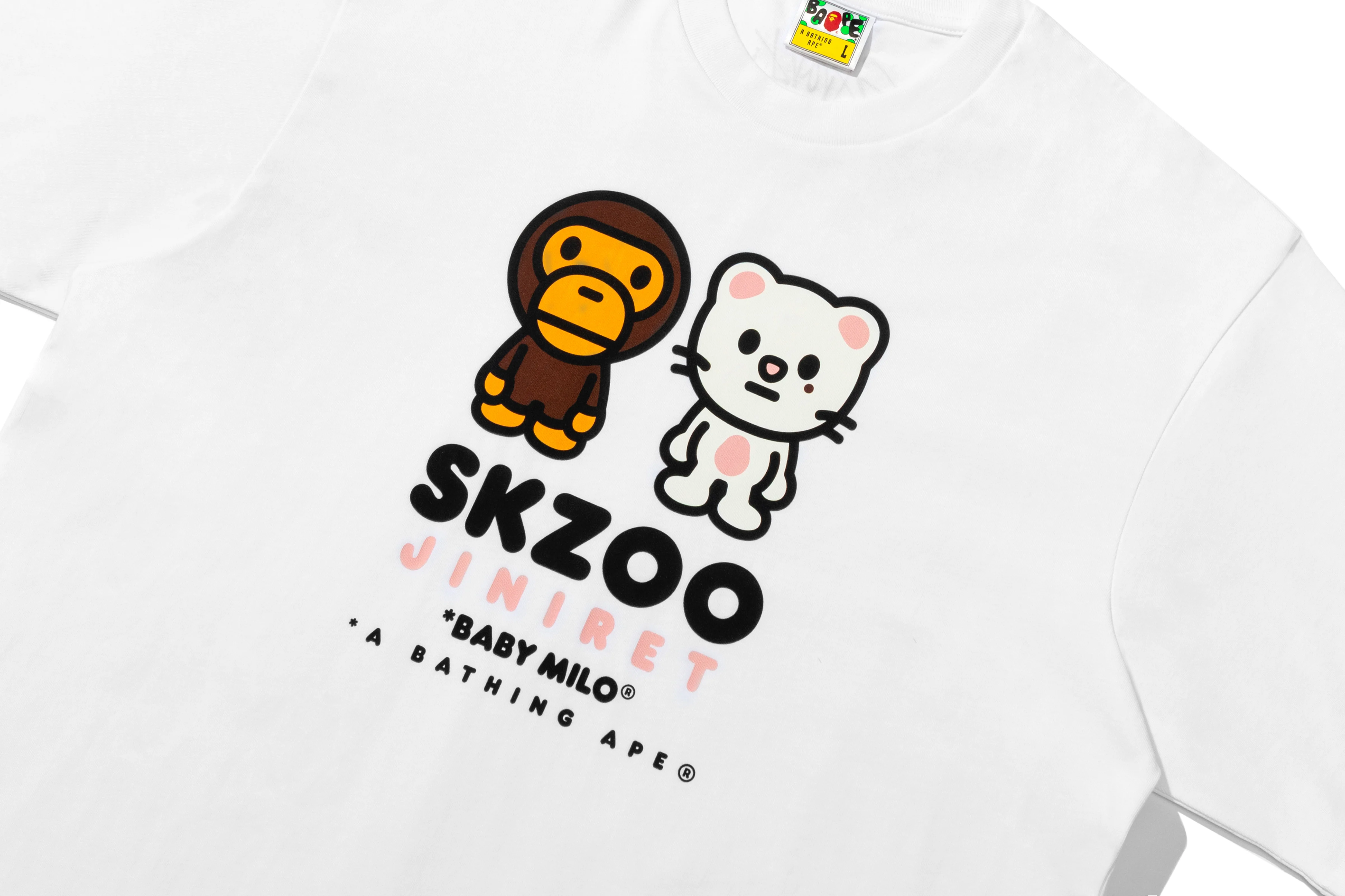 BAPE X STRAY KIDS JINIRET BABY MILO TEE - Image 2