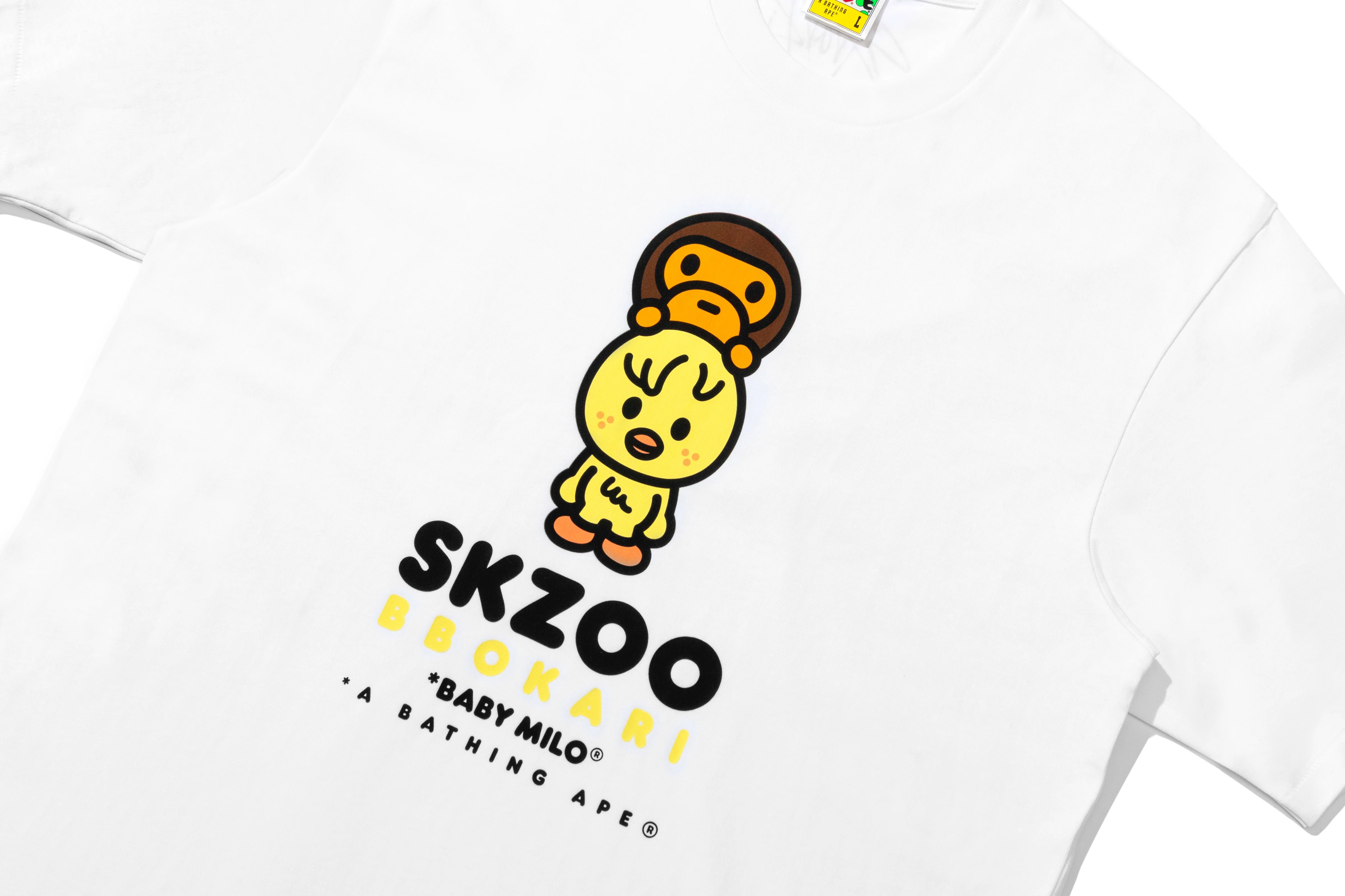 BAPE X STRAY KIDS BBOKARI BABY MILO TEE - Image 2