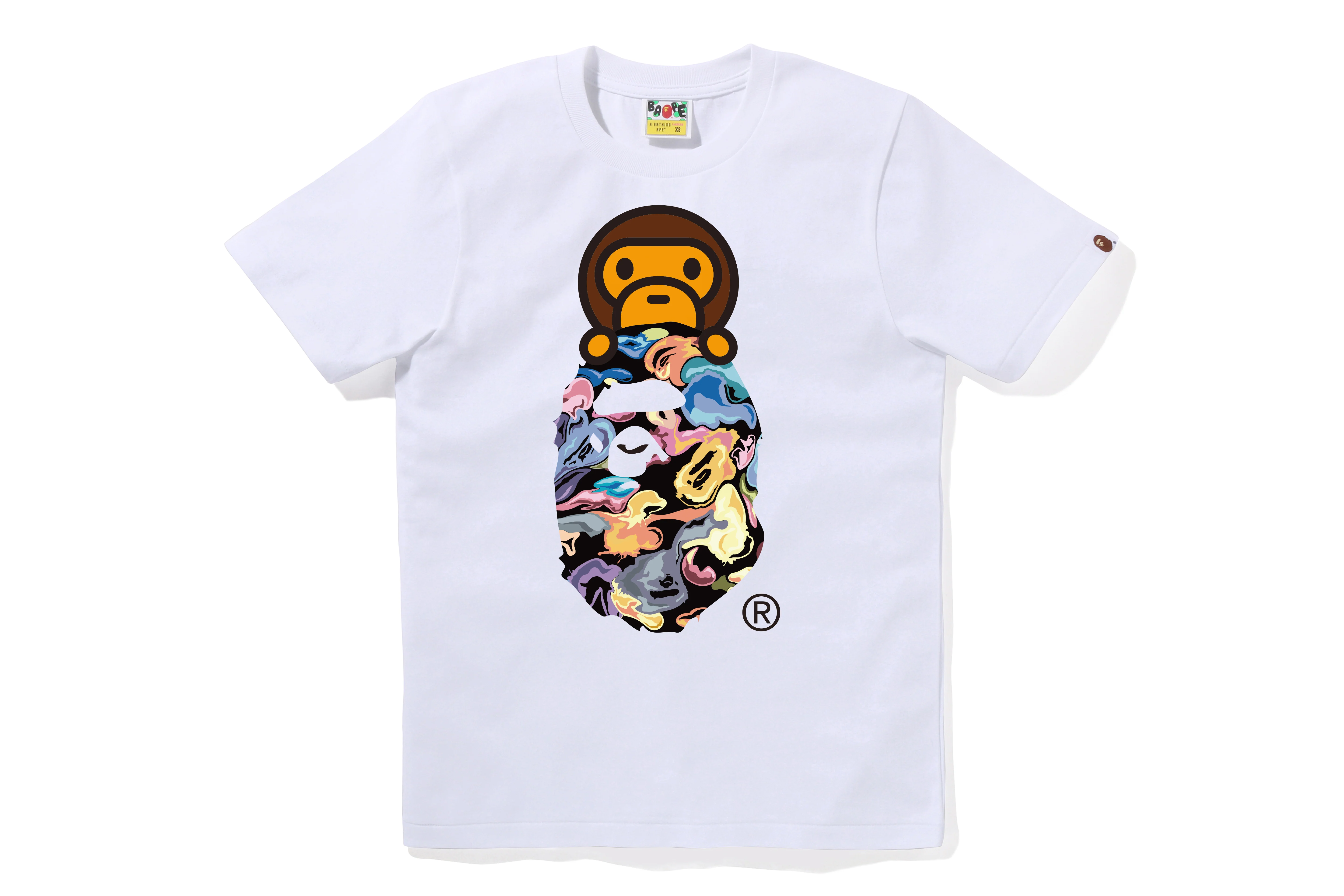 ART CAMO MILO ON APE HEAD TEE LADIES - Image 2