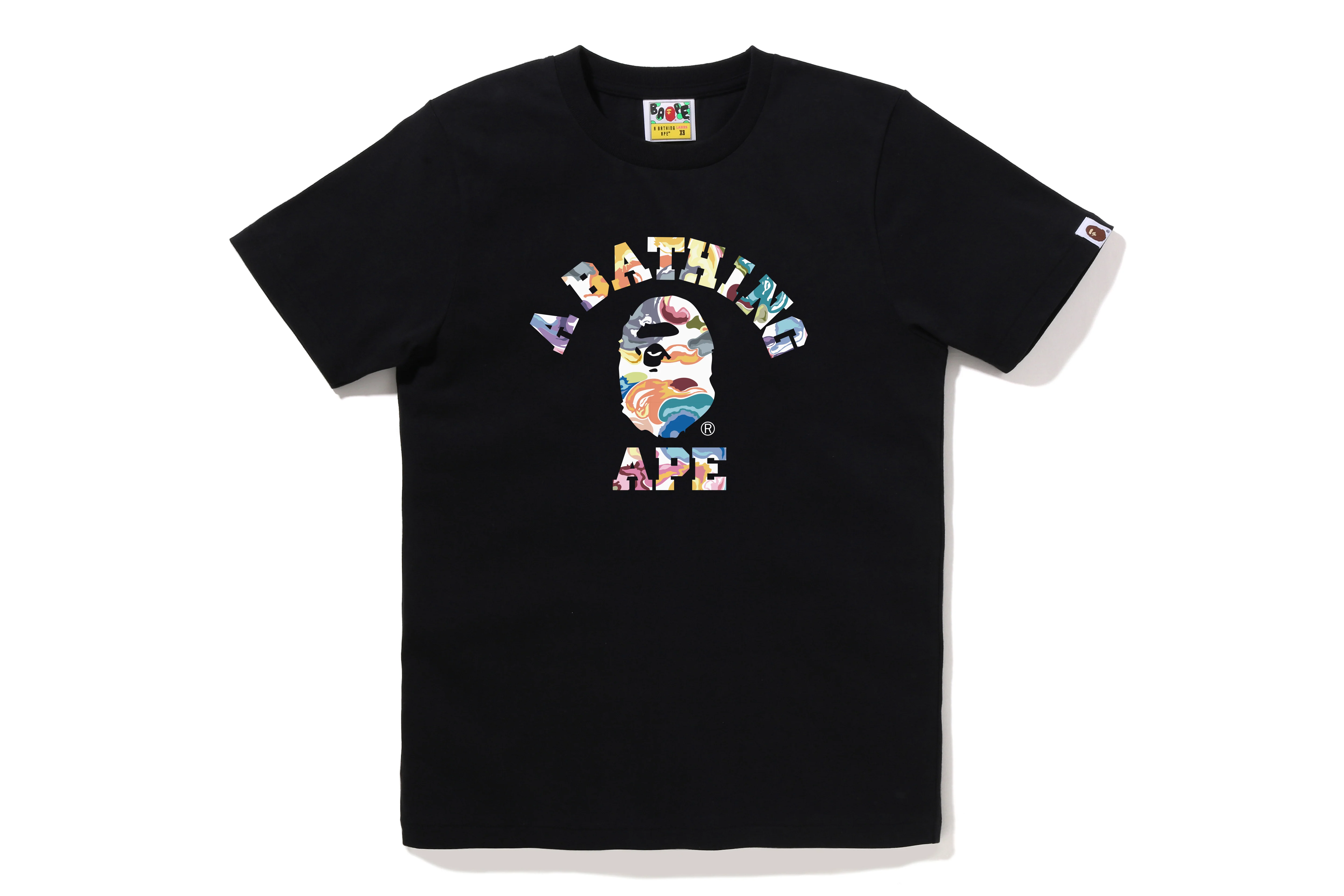 ART CAMO COLLEGE TEE LADIES