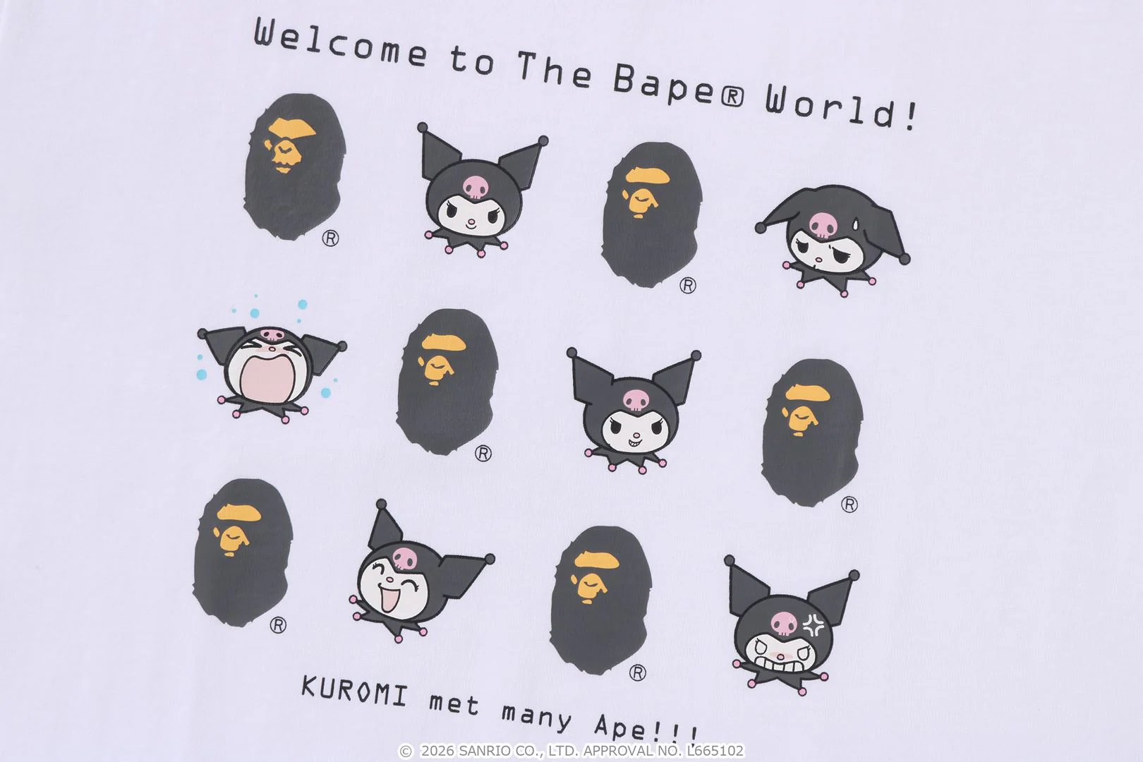 BAPE X KUROMI TEE LADIES - Image 7
