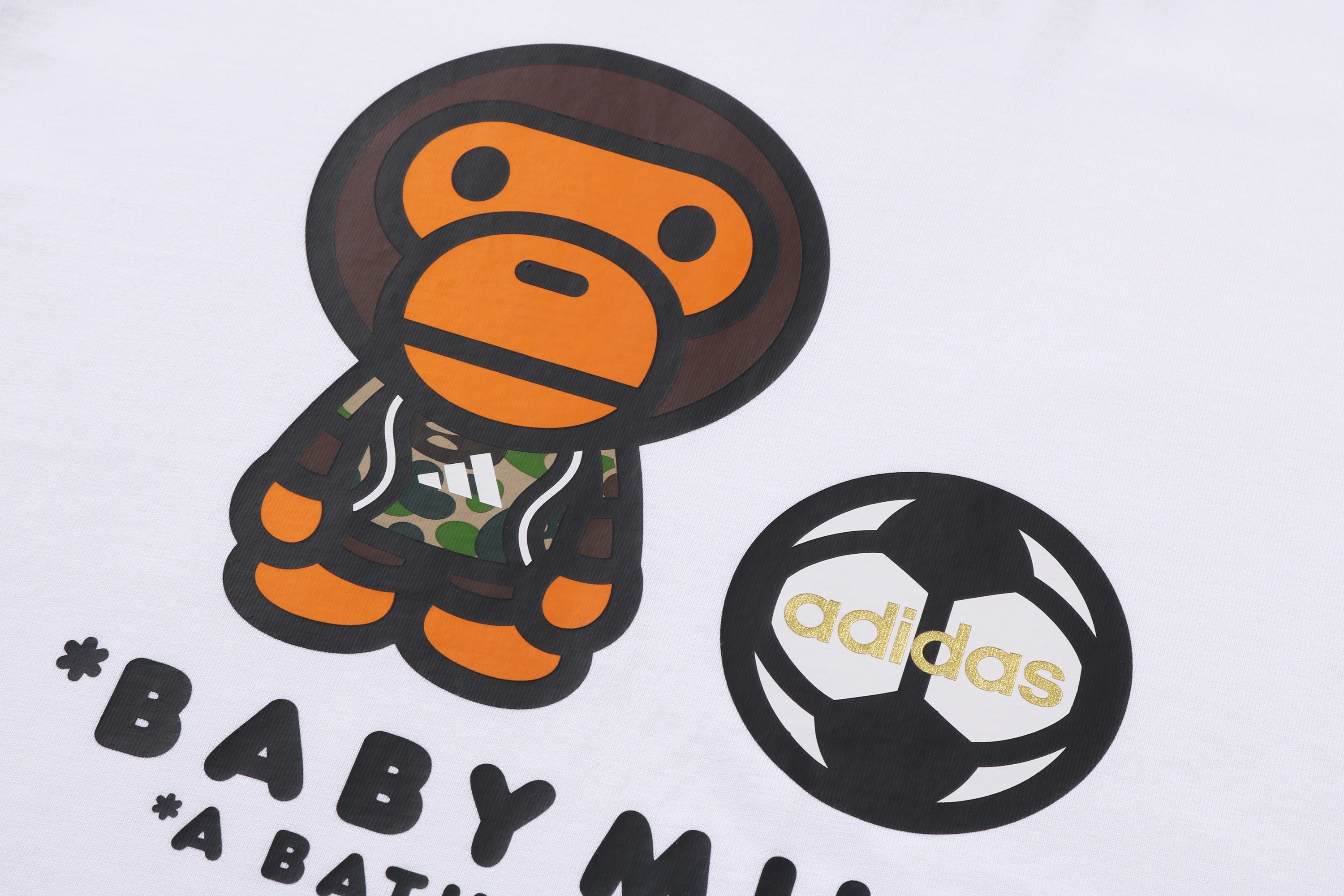 BAPE X ADIDAS - BABY MILO TEE LADIES - Image 3
