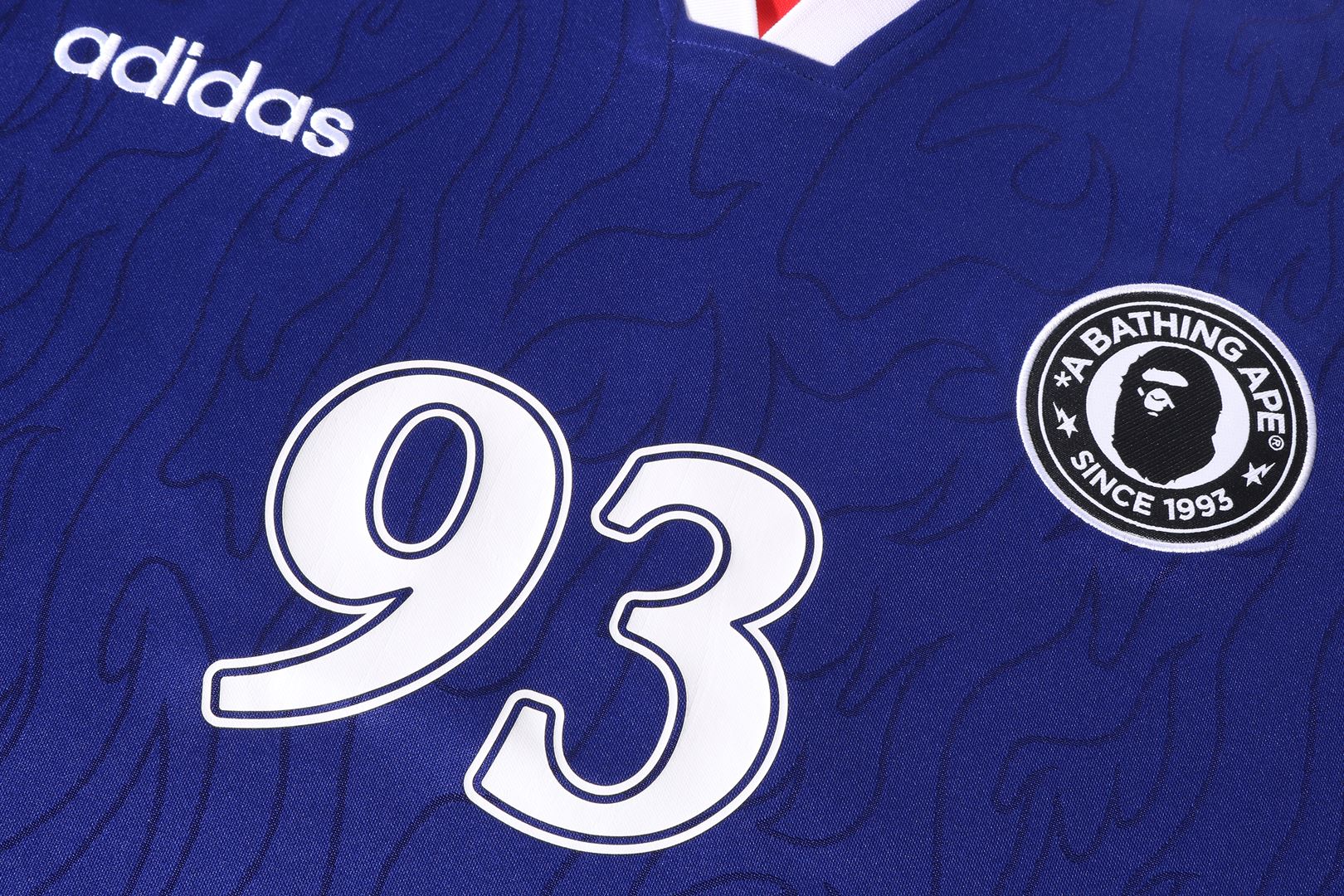 BAPE X ADIDAS FLAME JERSEY - Image 3