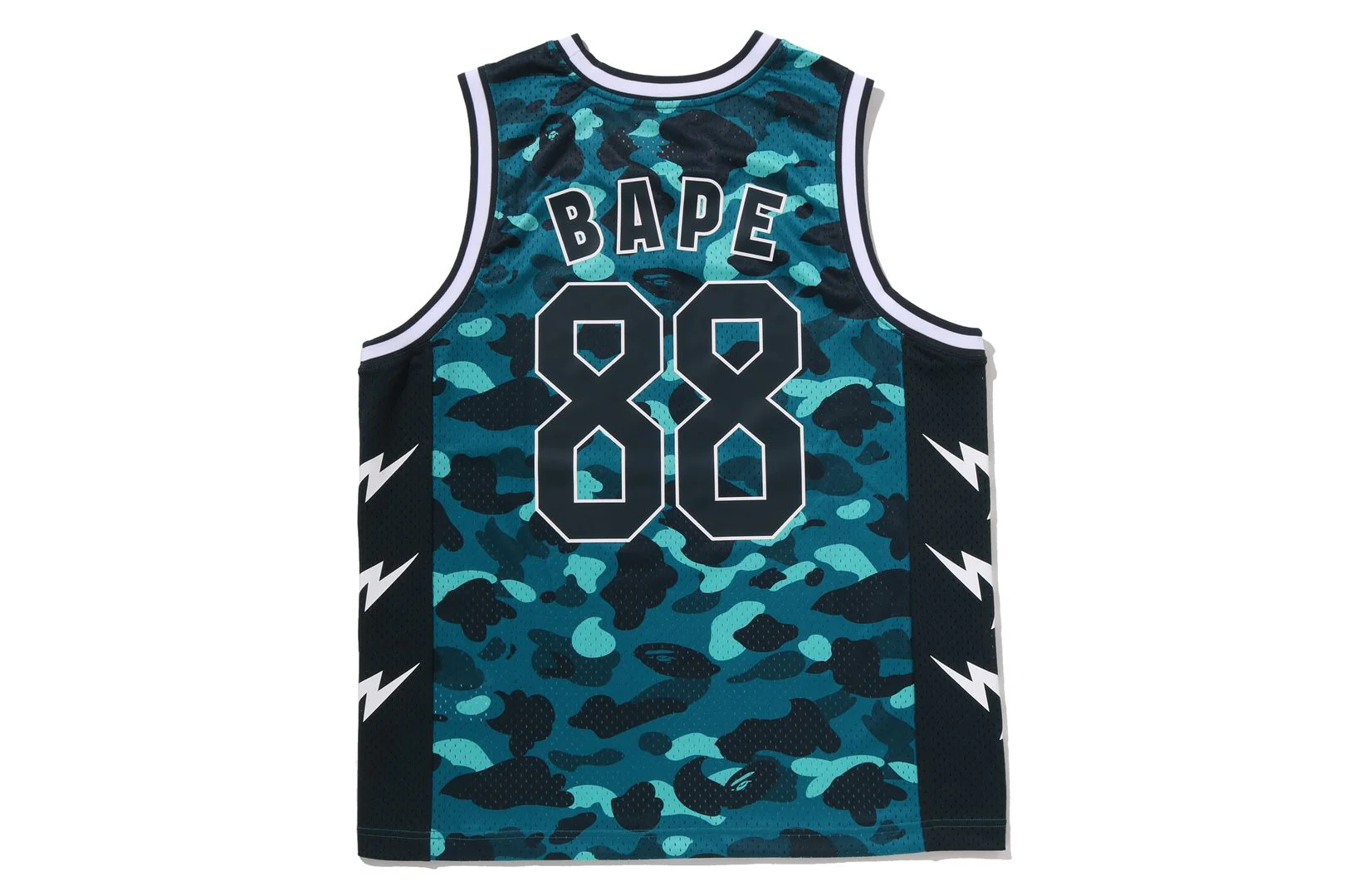 COLOR CAMO MESH MULTI LOGO RELAXED FIT TANK TOP - Image 2