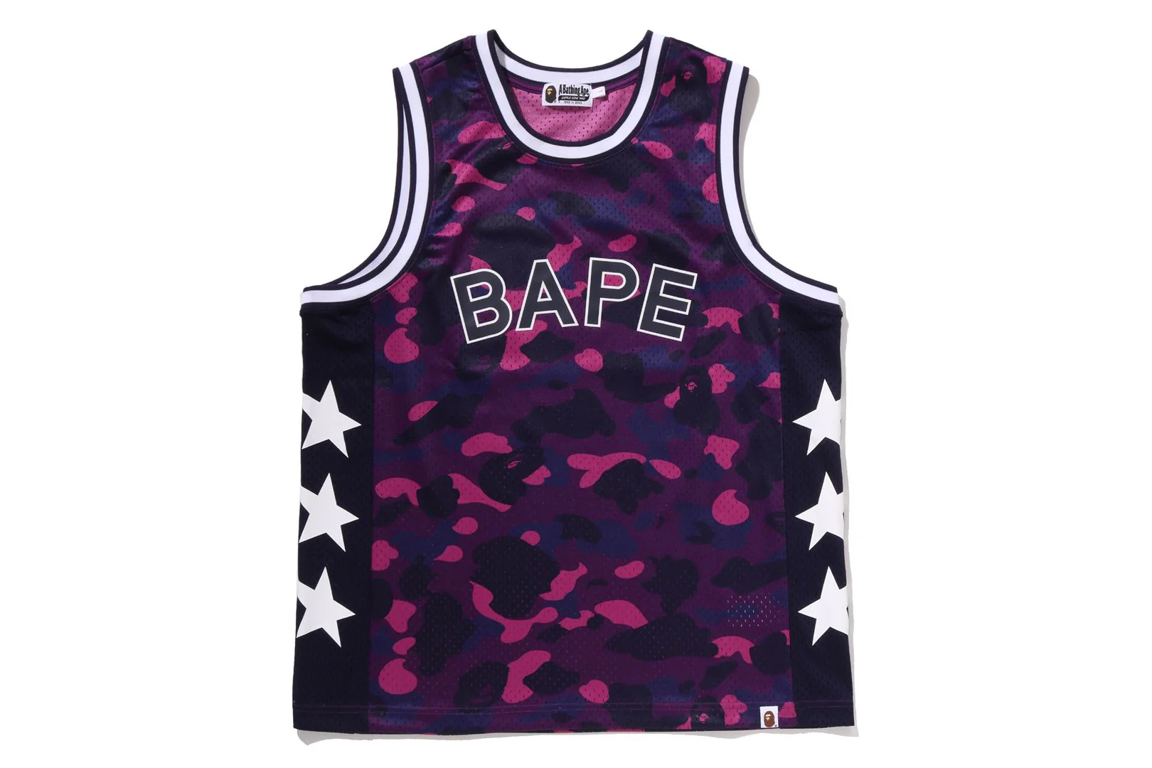 COLOR CAMO MESH MULTI LOGO RELAXED FIT TANK TOP - Image 6
