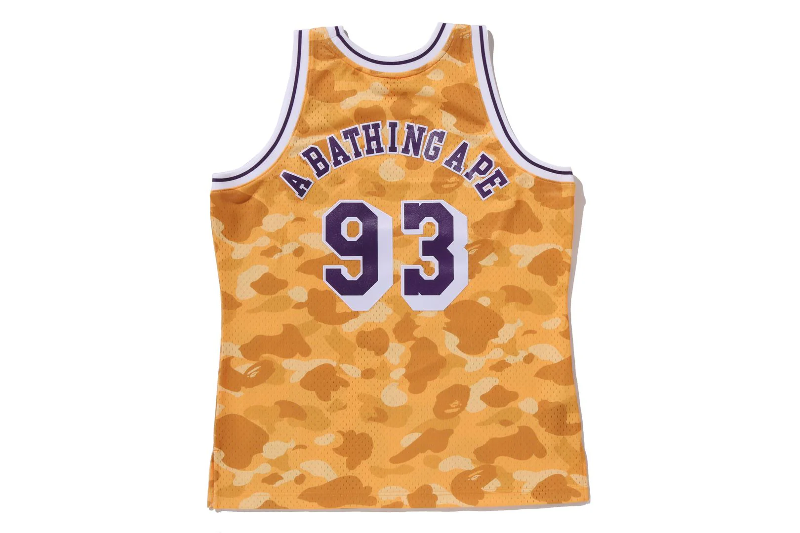 BAPE X M&N NBA - LOS ANGELES LAKERS SWINGMAN JERSEY - Image 2