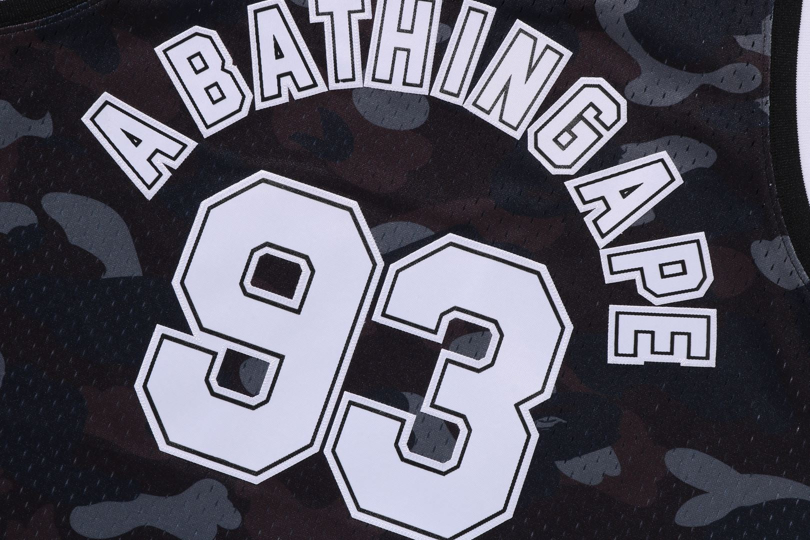 BAPE X M&N NBA - NEW JERSEY NETS SWINGMAN JERSEY - Image 4
