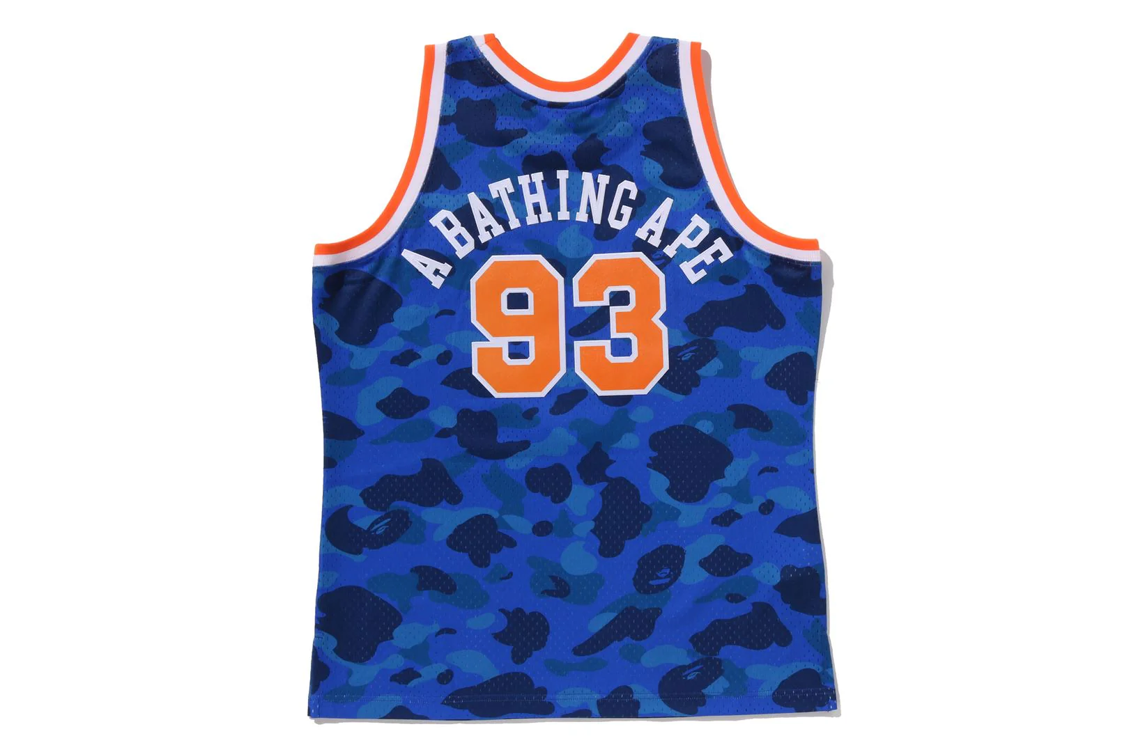 BAPE X M&N NBA - NEW YORK KNICKS SWINGMAN JERSEY - Image 2