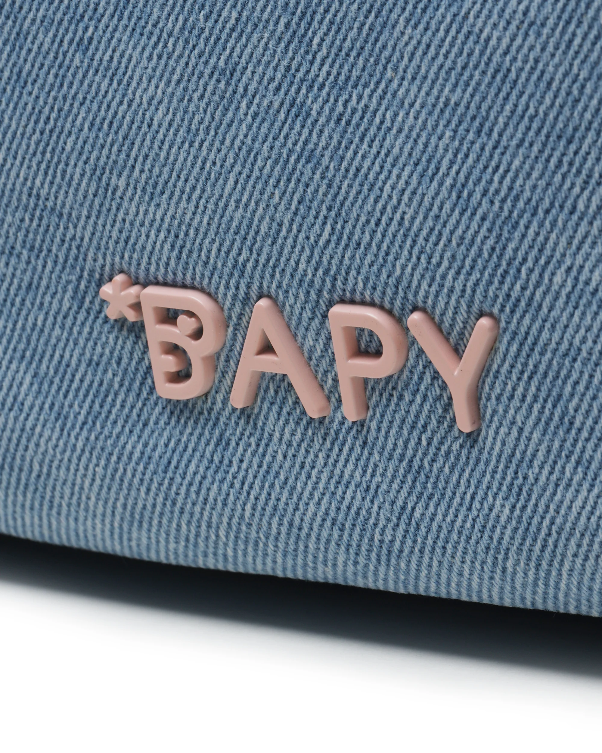 BAPY EYELET DENIM BAG - Image 4