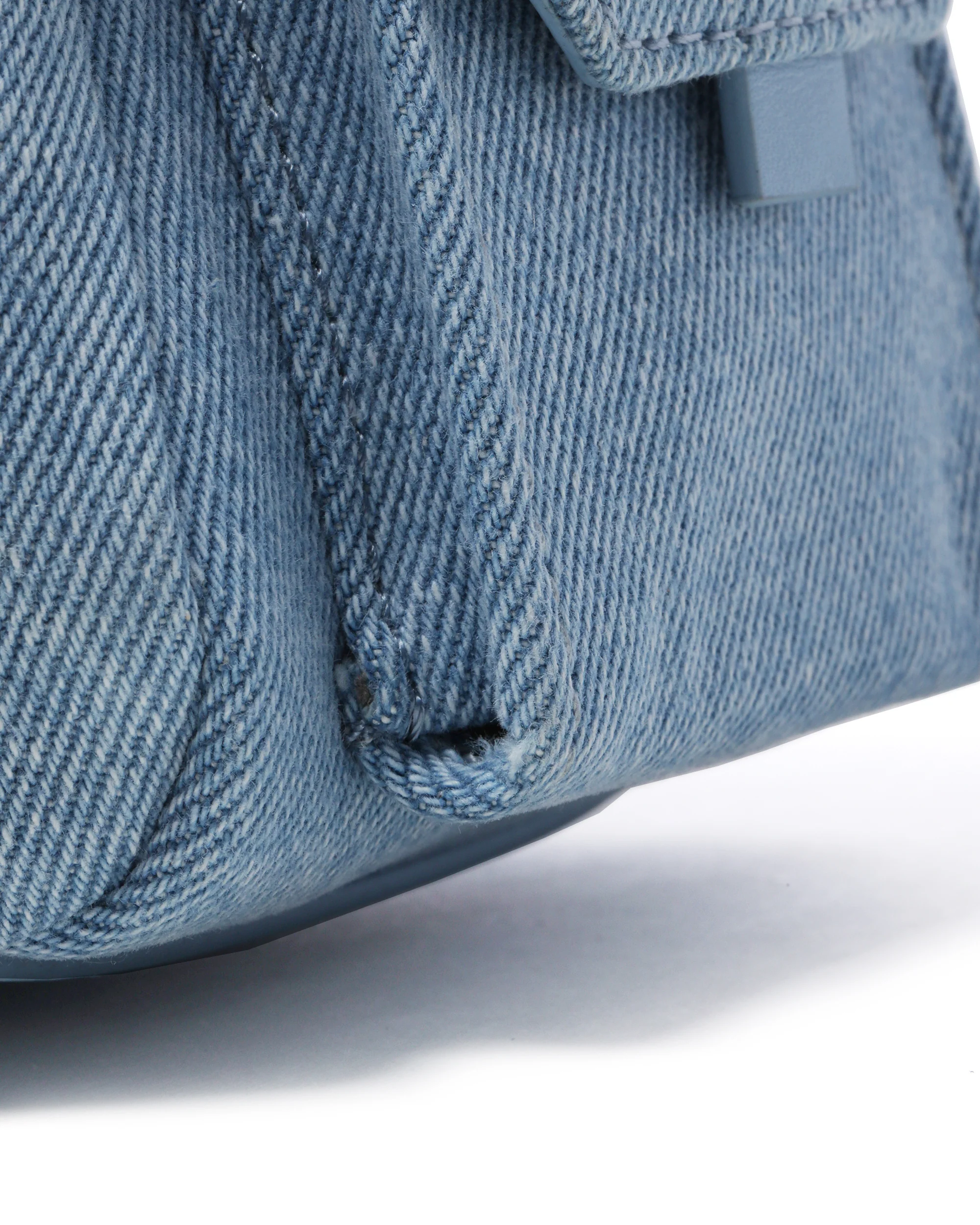 BAPY EYELET DENIM BAG - Image 6