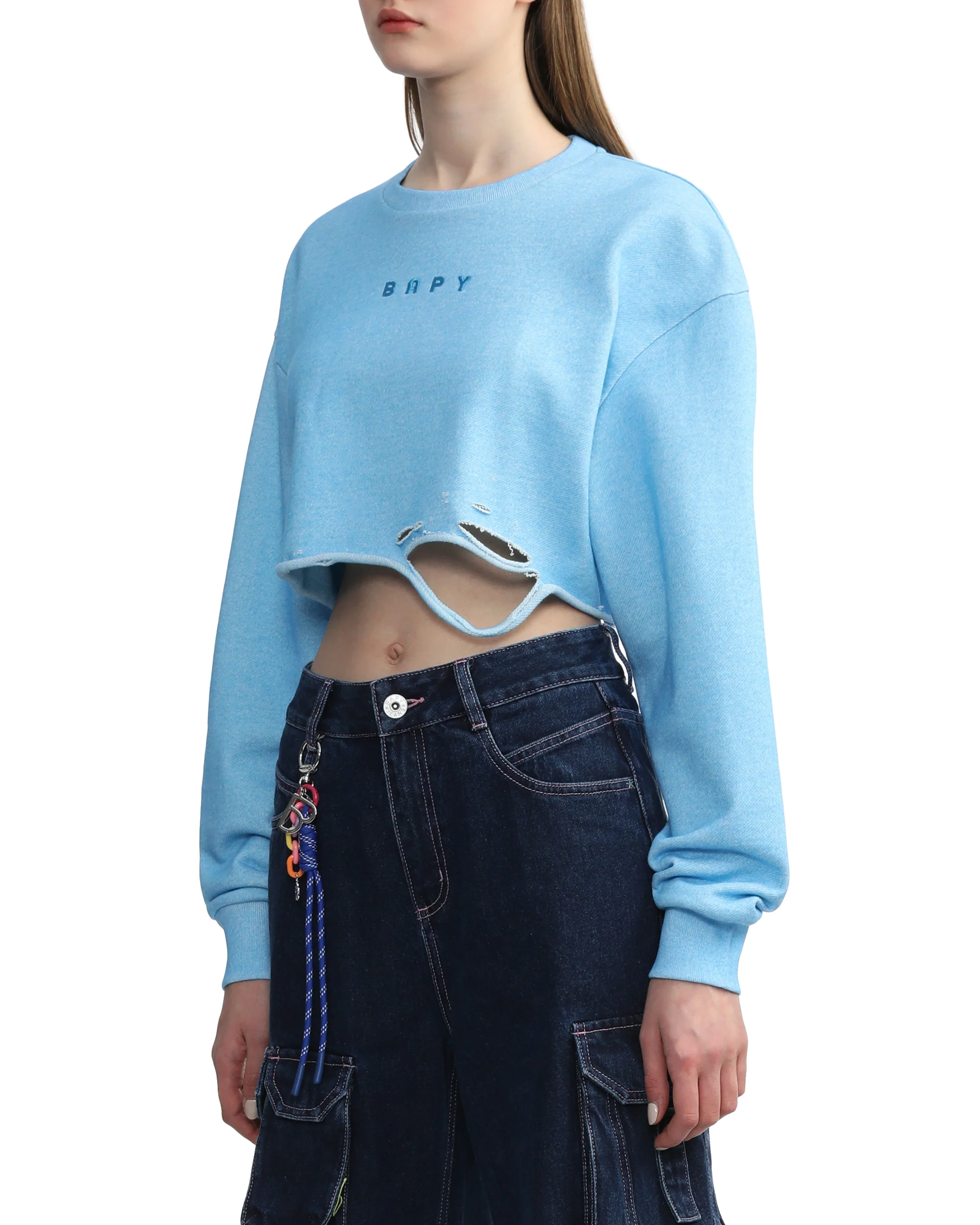 BAPY CROPPED SWEATSHIRT - Image 3